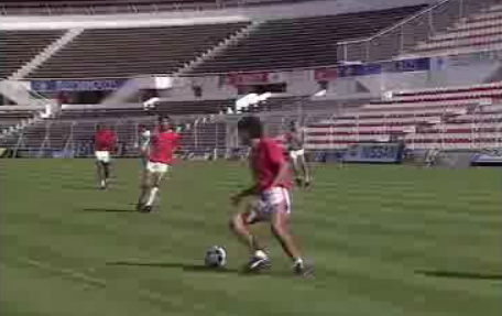 Futebol: Treino do Benfica