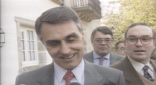 Visita de Cavaco Silva à Galiza