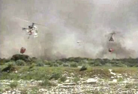 Diminuição dos incêndios