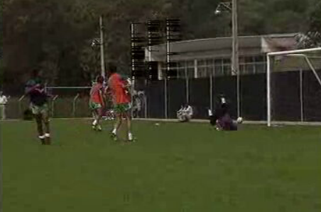 Futebol: treino da Seleção Nacional