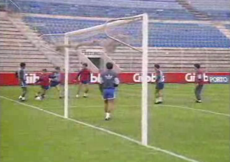 Futebol: Treino do FC Porto
