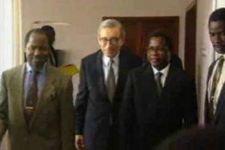 Boutros Ghali em Moçambique