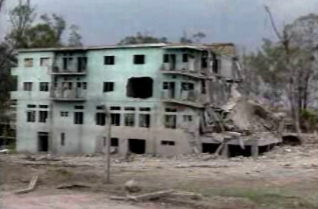 Rescaldo dos confrontos em Menongue