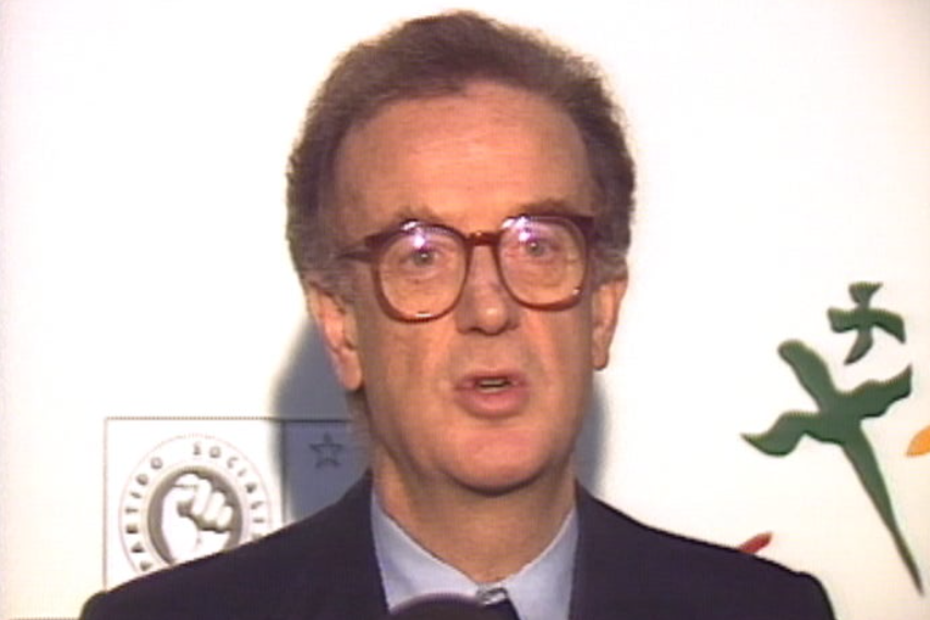 Conferência de imprensa de Jorge Sampaio