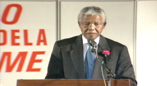 Visita de Nelson Mandela a Portugal