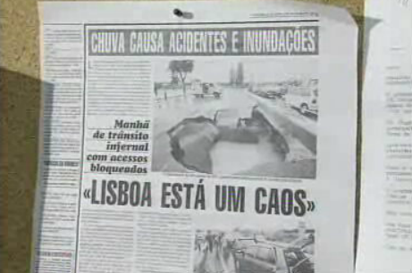 Mau tempo em Portugal