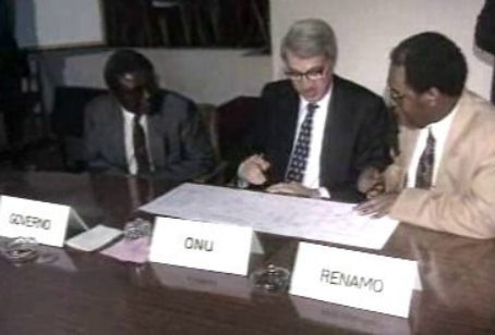 Acantonamento de tropas em Moçambique