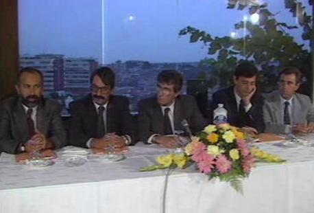 Protesto dos representantes de clubes da 2ª Divisão