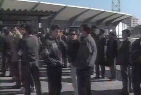 Venda de bilhetes para jogo de futebol