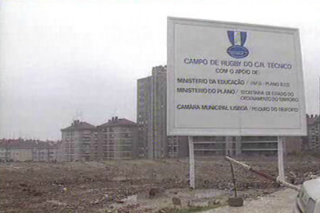 Novos campos de râguebi