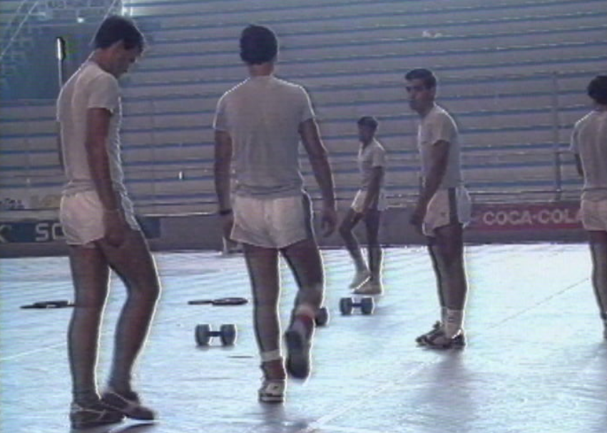 Hóquei em Patins: treino da Selecção de Juniores