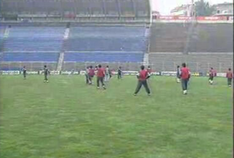Futebol: treino do FC Porto