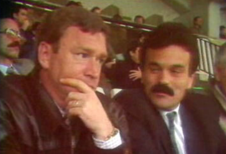 Javier Clemente observa João Vieira Pinto