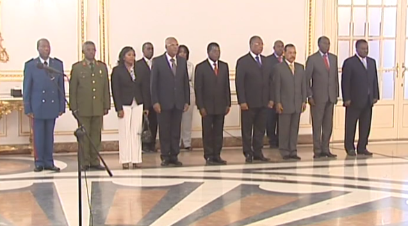 Tomada de posse do Governo angolano