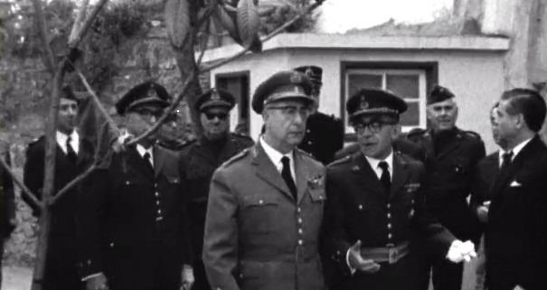 Visita de Barbieri Cardoso ao Batalhão Nº 2 da Legião Portuguesa