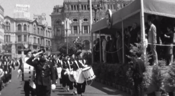 Comemoração do 28 de Maio pela Legião Portuguesa no Porto