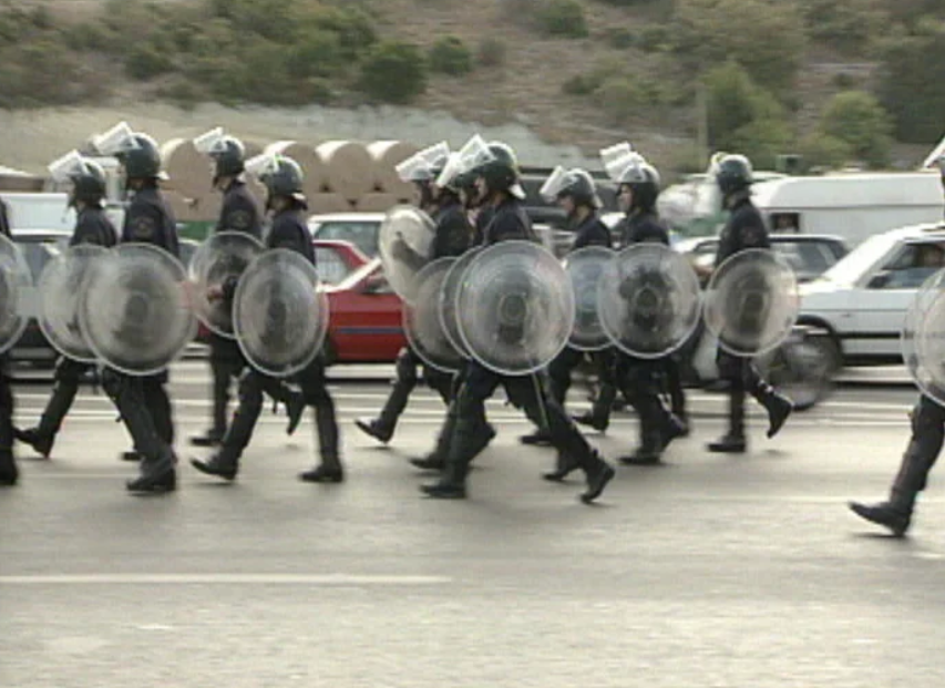 Bloqueio na Ponte 25 de Abril