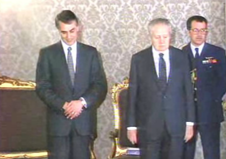 Mário Soares recebe Governo