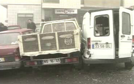 Acidente em Bragança