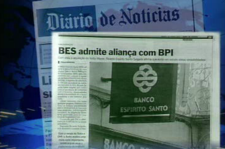 Possível fusão entre o BES e o BPI