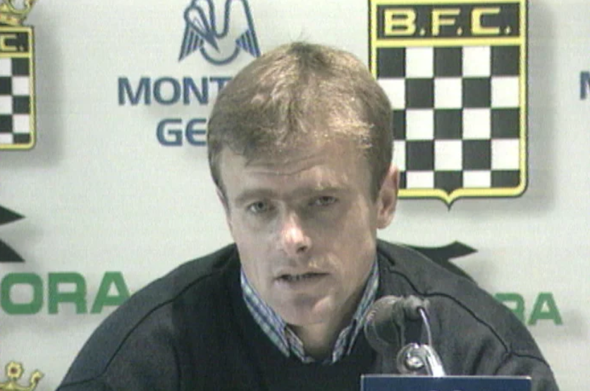 Futebol: treino do Boavista