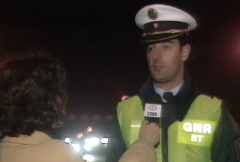 Berta de Freitas na Ponte 25 de Abril