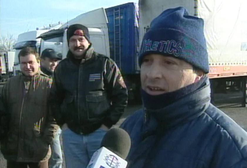 Camionistas portugueses desesperados