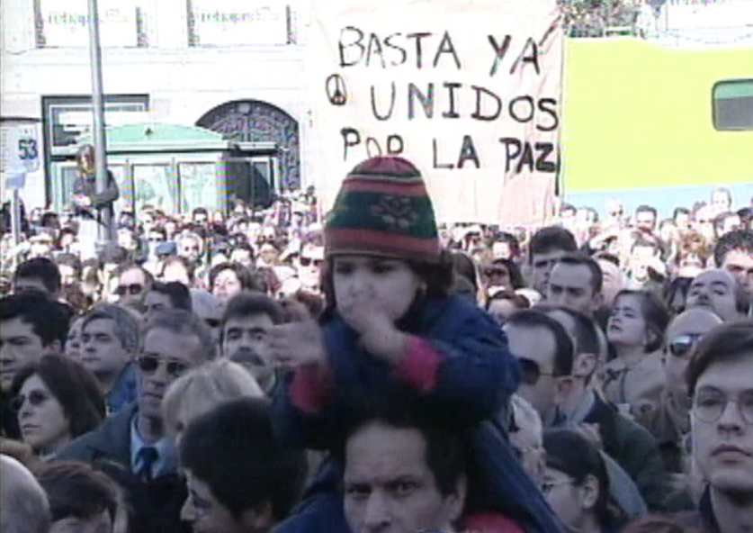 Manifestação contra a ETA