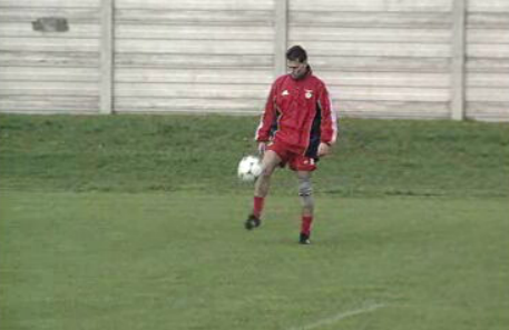 Futebol: treino do Benfica