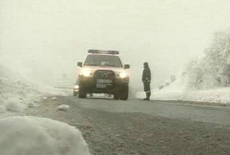 Temporal na Serra da Estrela