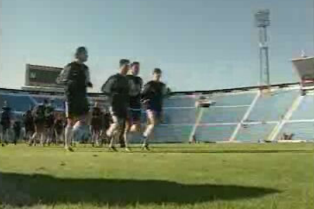 Futebol: treino do FC Porto