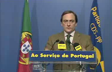 Paulo Portas critica Capoulas Santos