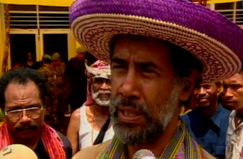 Xanana Gusmão em Liquiçá