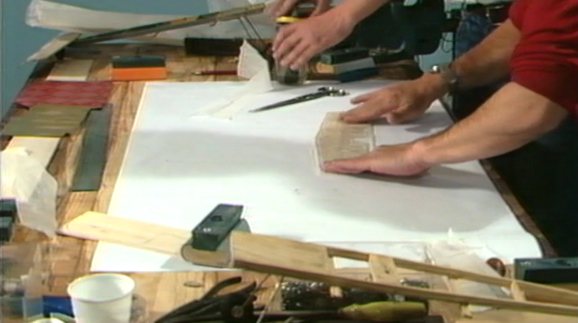 Construção do Avião “Batedor 2”