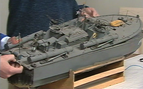 Construção do Elco Boat PT109