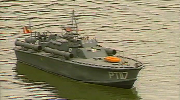 Construção do Elco Boat PT109