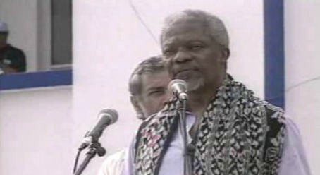 Kofi Annan despede-se de Timor-Leste
