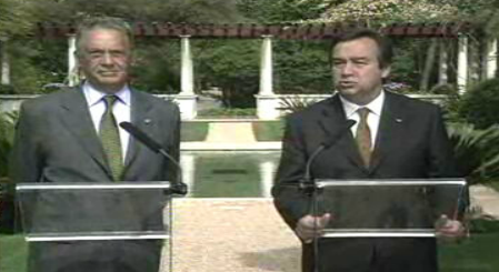 António Guterres defende Mário Soares