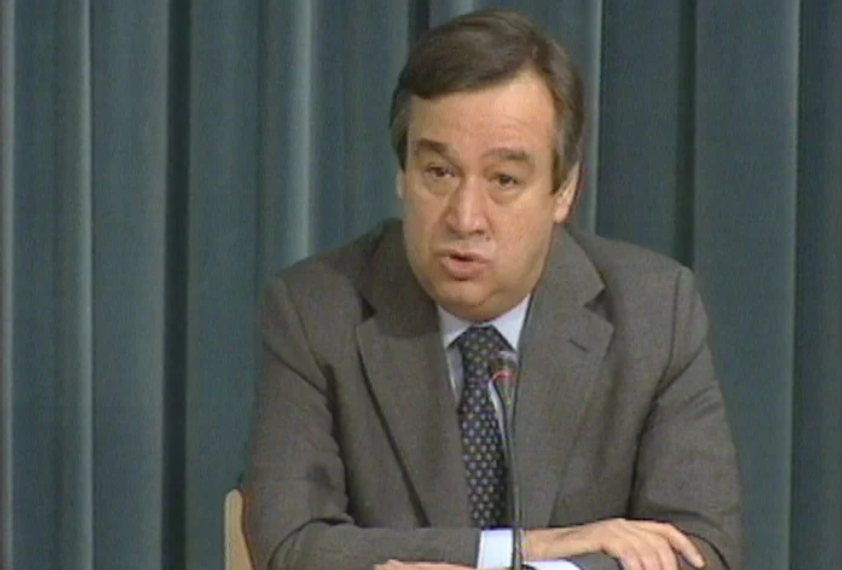 Declarações de António Guterres