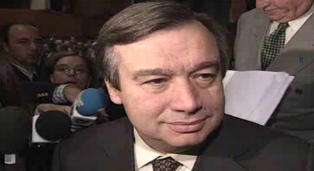 Guterres comenta demissão de Jorg Haider