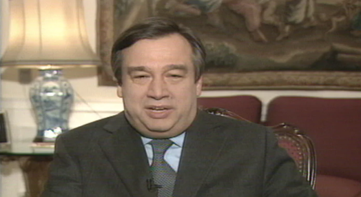Declarações de António Guterres