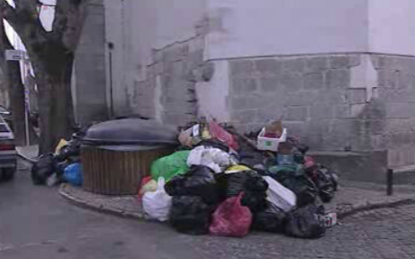 Greve na recolha do lixo