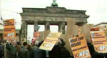 Manifestação de apoio à extrema direita austríaca