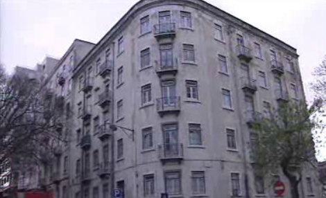 Desmoronamento em Lisboa