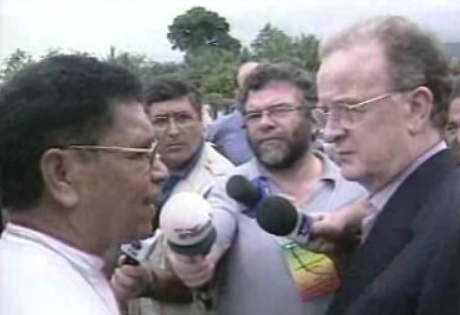 Visita de Jorge Sampaio a Timor-Leste
