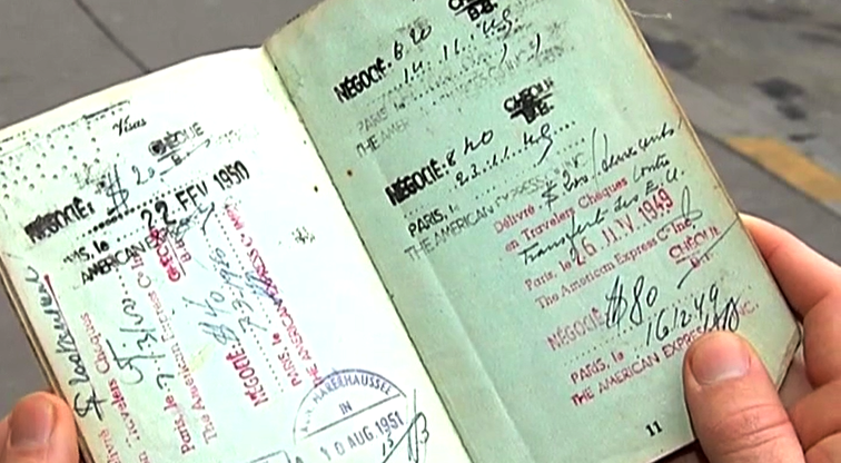 Passaporte perdido no tempo