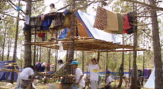 Acampamento de escoteiros em Cantanhede