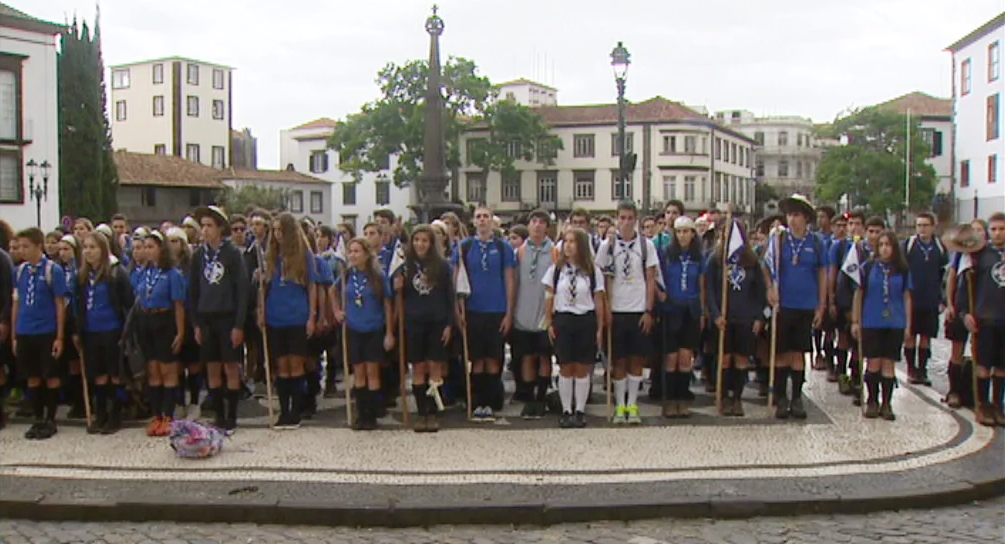 Comemorações do Corpo Nacional de Escutas