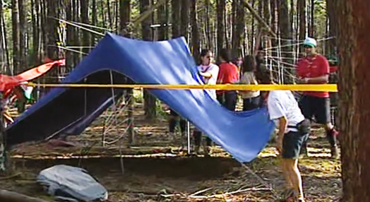 Acampamento de escuteiros na Vagueira