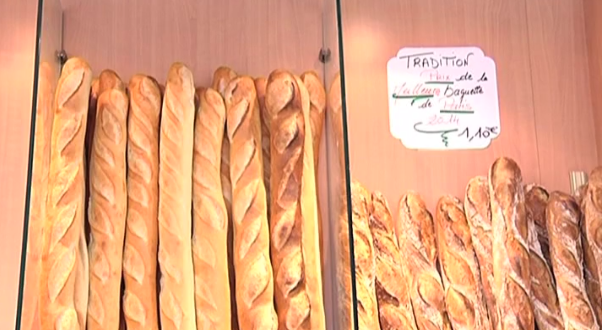 Baguete portuguesa em Paris